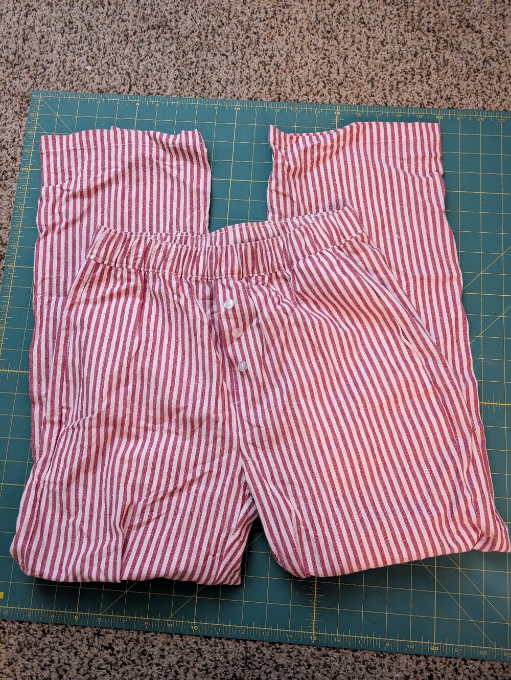 Candy Stripe Chambray Lounge Pants XS